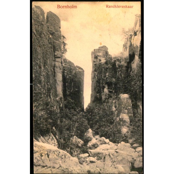 Bornholm - Randklveskaaret - Colbergs Bogh. u/n - Brugt