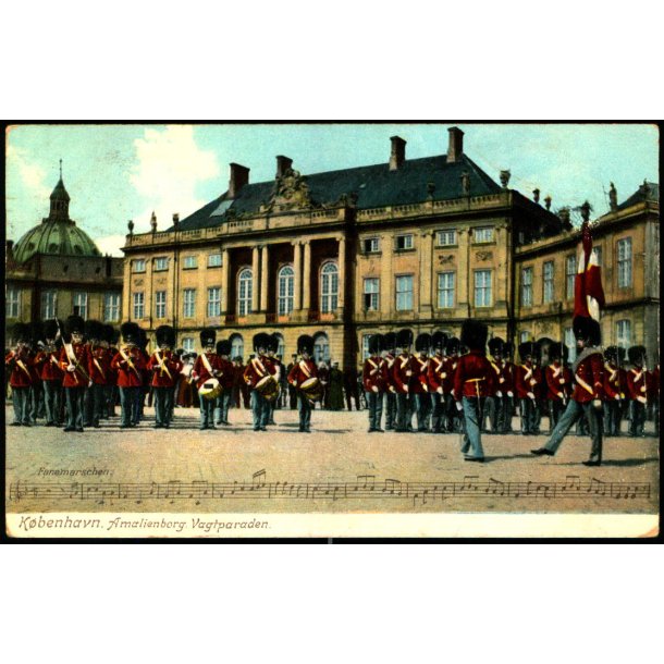 Kbenhavn - Amalienborg - Vagtparaden - V.P. Eneret 48