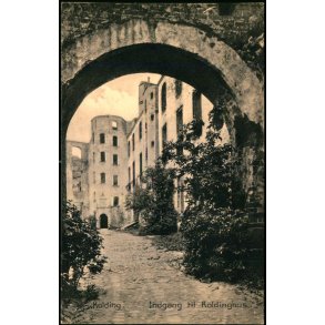 Kolding - Indgang til Koldinghus - Stender 1737 - Ubrugt