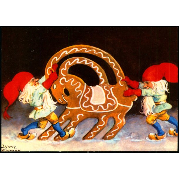 Jenny Nystrm - God Jul - Gott Nytt r - Eliasson u/n - Ubrugt