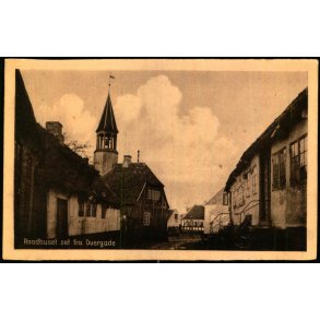 Raadhuset set fra Overgaden - Ebeltoft Bogh. E.3 - Ubrugt