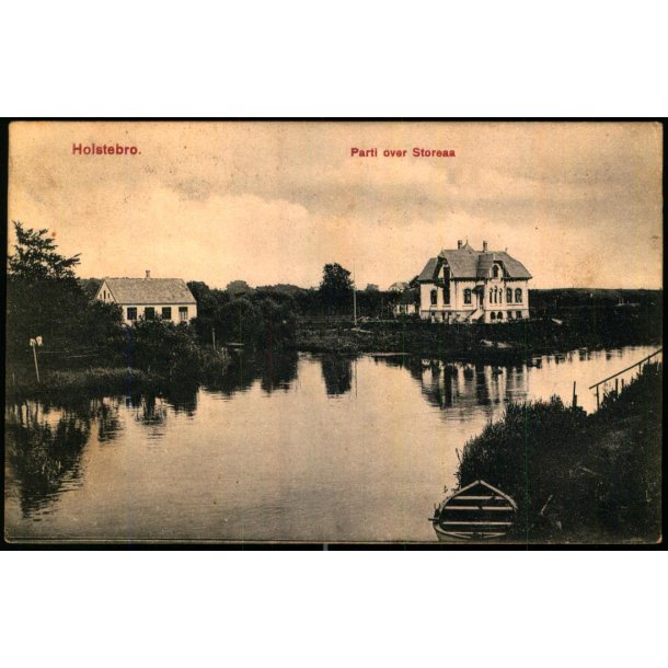 Holstebro - Parti over Storeaa - S. Randlev u/n - Brugt