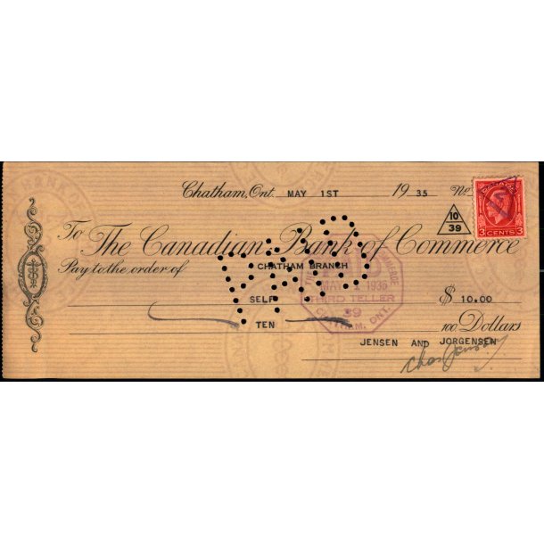 The Canadian Bank of Commerce 1935