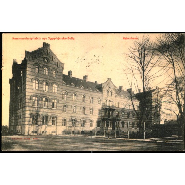 Kommunehospitalets nye Sygeplejerske-Bolig - Kbenhavn - Valdemar Trck 4360