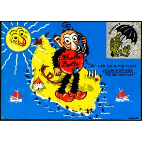 Bornholm - Solskinsen i stersen - Colbergs Bogh. 1658 - Brugt