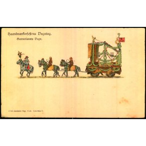 Haandvrkerfestens Vogntog - Gaverlavets Vogn - A. Jacobsen u/n - Ubrugt 