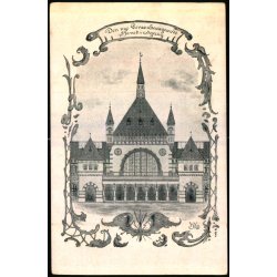 Den nye Personbanegaards Hovedindgang - Nordisk Repro 4057 - Brugt