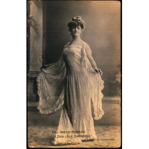 Fru Wiche-Bereny  i Den lille Dronning - Budtz Mller 383 - Ubrugt