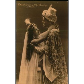 Ellen Diedrich og Holger Reenberg i Aladdin - P.H. 1888 - Ubrugt
