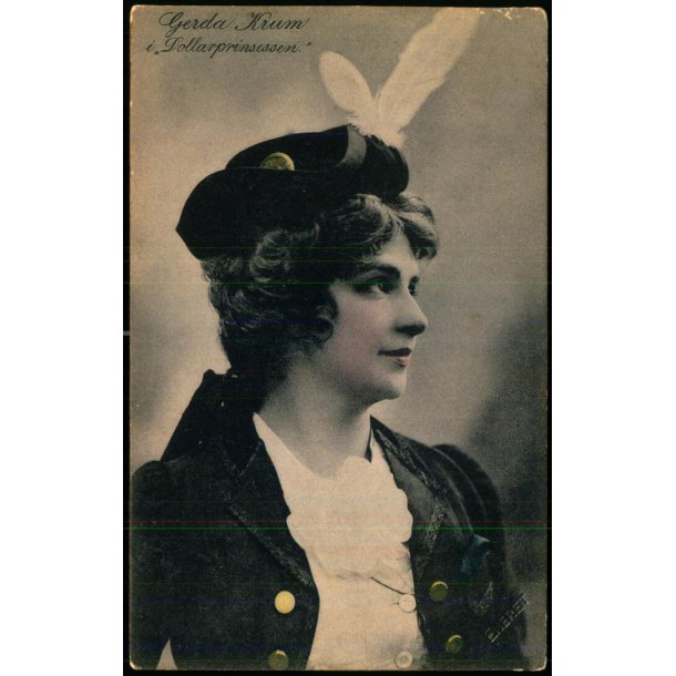 Gerda Krum i Dollarprinsessen - Alex Vincent 1804 - Ubrugt