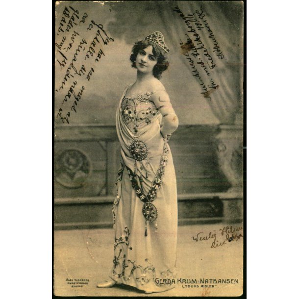 Gerda Krum Nathansen i Yduns bler - Alex Vincent 1450 - Brugt