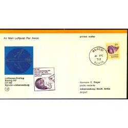 Luftpost Brev fra Kenya til Syd Afrika - 4 - 2 - 72