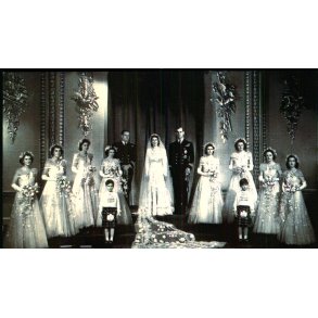 Prinsesse Elizabeth og Prins Philips Bryllup - Ubrugt