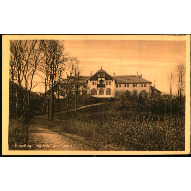 Grundtvigs H�jskole - Lyngby - Stender 40926 - Ubrugt - Har v�ret kl�bet op 1