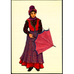 Dansk egnsdragt fra Rm - 1790 - 1850 - Odense T.K. 8341 - Ubrugt