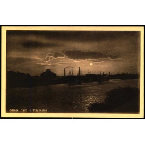 Odense - Havn i M�neskin - Stender 48222 - Ubrugt