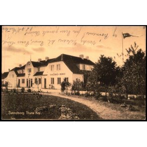 Svendborg - Thur kro - P. Brandts Bogh. 38380 - Brugt - Stjernestempel Thur !