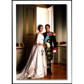 Kronprinsesse Mary og Kronpris Frederik - Trojaborg Roy 7 - Ubrugt