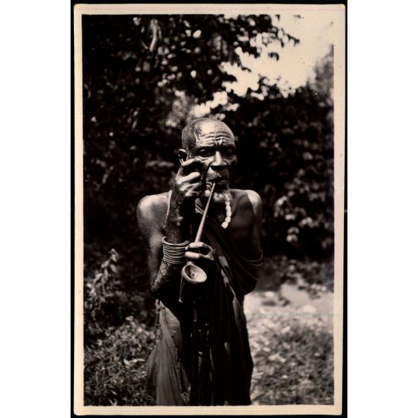 Congo Belge - Type de vieillard Indigene - Fotokort 4 - 8 - Ubrugt