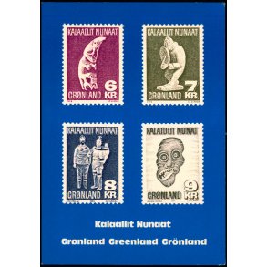 Grndlandske Figurer - Grnlands Post u/n - Ubrugt