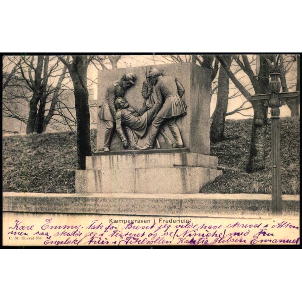 K�mpegraven i Fredericia - C. St. 654 - Brugt