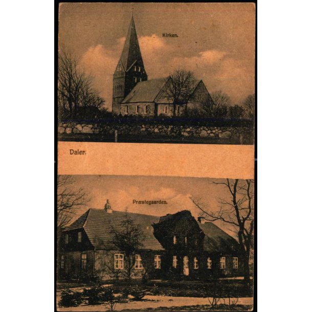 Daler - Kirke - Pr�stegaarden - u/n - Brugt