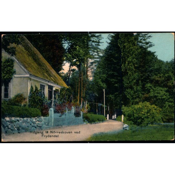 Indgang til N�rreskoven ved Frydendal - 3206 - Brugt