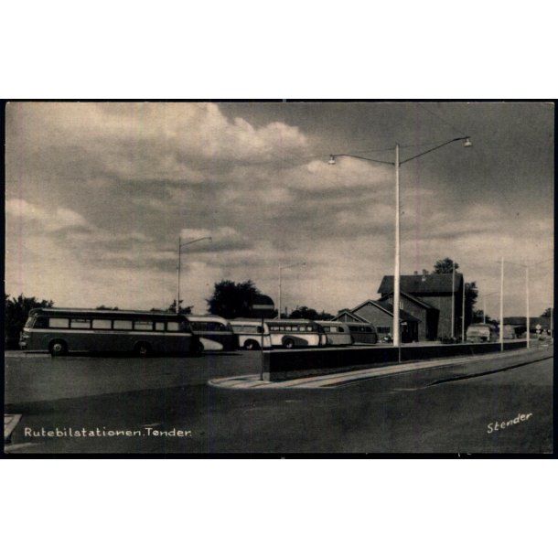 Rutebilstationen - T�nder - Stender T. 98 K - Ubrugt