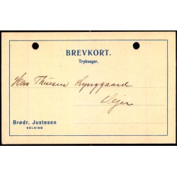 Brdr.Justesen - Kolding - u/n - Brugt