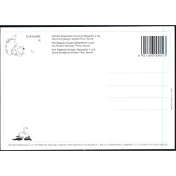 Regentparret - Svanen 4I - 12x17 cm. - Ubrugt