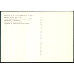 M. Anker - Profilportrt af Malerinden Anna Brndum  - Middelbroe u/n - Ubrugt