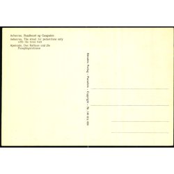 Aabenraa - Raadhuset og Gaagaden - Stender 149 816 039 - Ubrugt