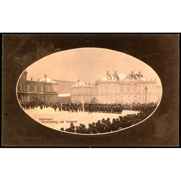 K�benhavn - Amalienborg ved Vintertid - Stender Eneret