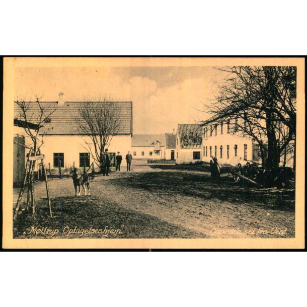 M�ltrup Optagelseshjem - Gaarden set fra Vest - J. Jacobsens Bogh. u/n - Ubrugt