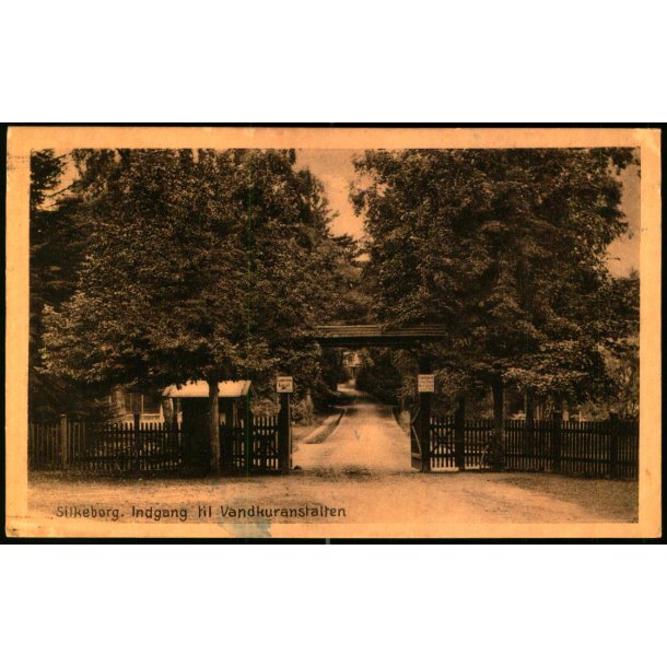 Silkeborg - Indgang til Vandkuranstalten - Stender S. 46 - Brugt