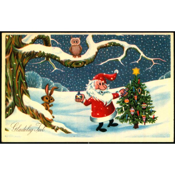 K.V. Larsen - Gldelig Jul - Rudolf Olsen u/n - Brugt