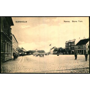 Bornholm - Rnne - Store Torv - Peter Alstrup 3636 - Ubrugt