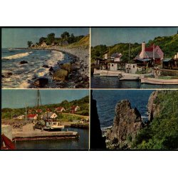 Bornholm - Kysten  ved Helligpeder - Colbergs Bogh. 8145 - Ubrugt