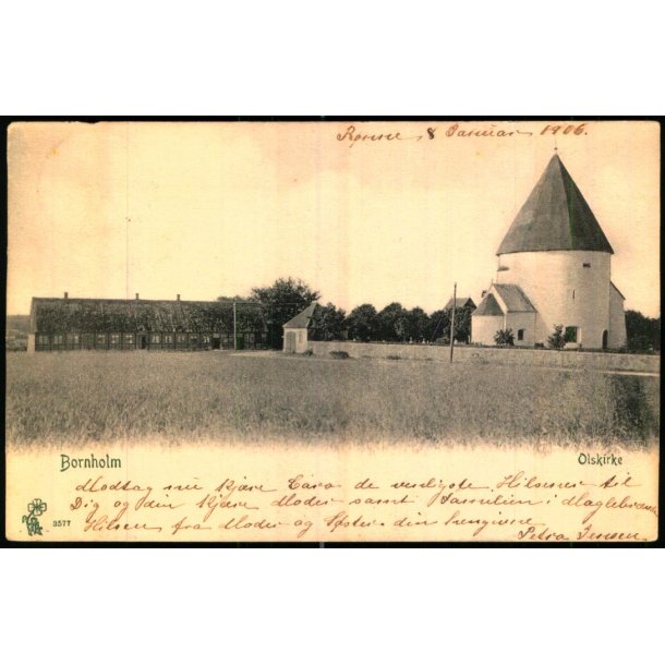 Bornholm - Olskirke - Peter Alstrup 3577 - Brugt