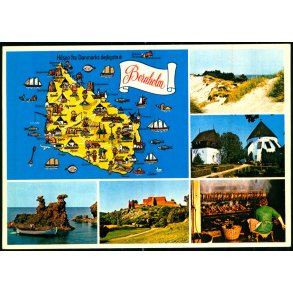 Bornholm - Colbergs Bogh. 7033 - Ubrugt