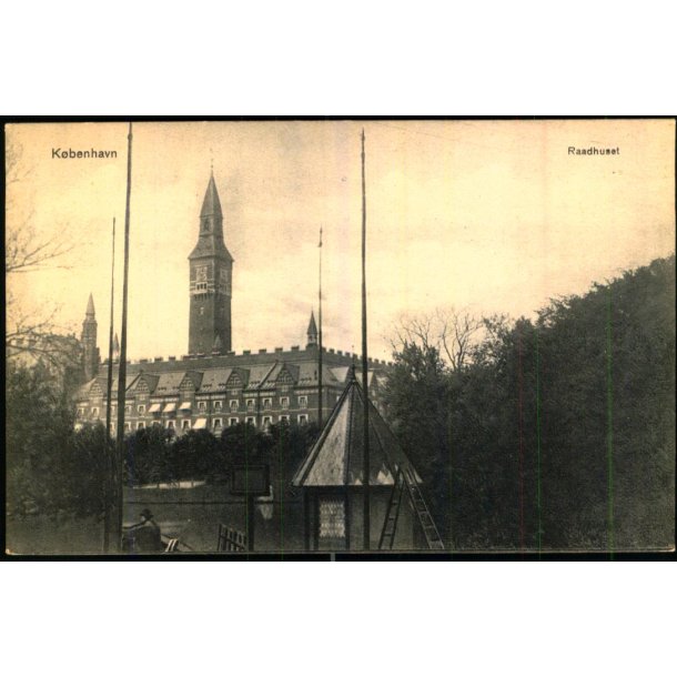 Kbenhavn -  Rdhuset - C.F. 18 - Ubrugt