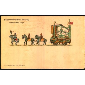 Haandvrkerfestens Vogntog - Gaverlavets Vogn - A. Jacobsen u/n - Ubrugt 