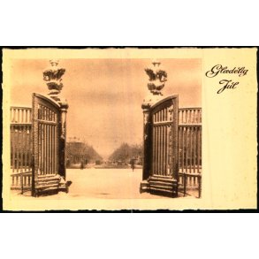 Frederiksberg Have - Gldelig Jul - J.M.K. u/n - Ubrugt