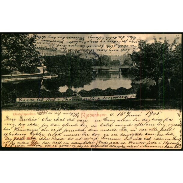 Kjbenhavn - rstedsparken - R.&amp; J.D. 4520/12 - Brugt