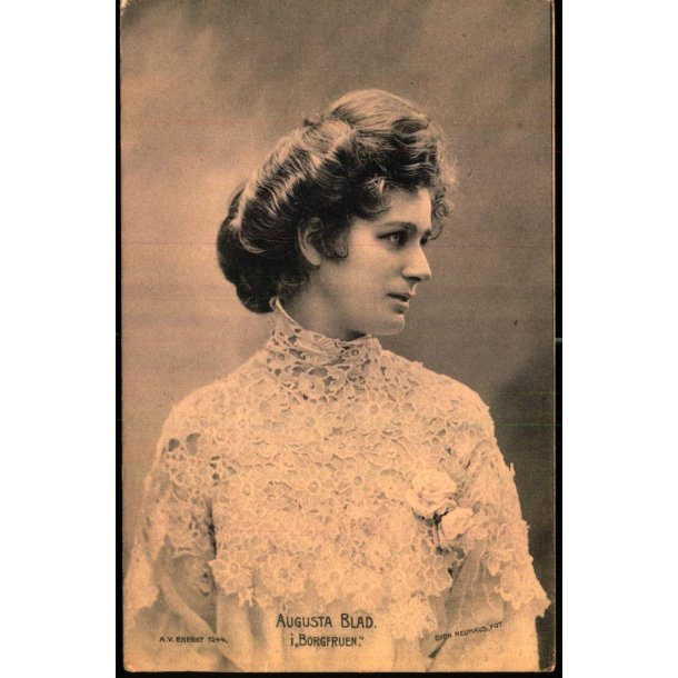 Augusta Blad i Borgfruen - Alex Vincent 1244 - Ubrugt