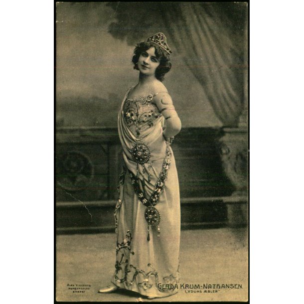 Gerda Krum Nathansen i Yduns bler - Alex Vincent 1450 - Brugt