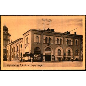 Nyk�bing - Industribygningen - V. Kristoffersens Bogh. u/n - Ubrugt