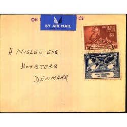 Luftpost Brev fra Kenya til Danmark - 10 - 6 - 49