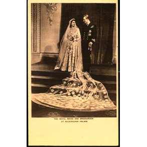 Prinsesse Elizabeth og Prins Philips Bryllup - Ubrugt