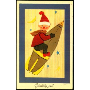 E.Gross - Gldelig Jul - SK 138 - Ubrugt